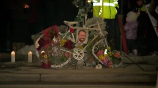 Memorial built to honor hit-and-run victim ran over, damaged by driver