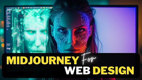 AI TOOLS IN ACTION : Midjourney for Website Design & Logo S1E2