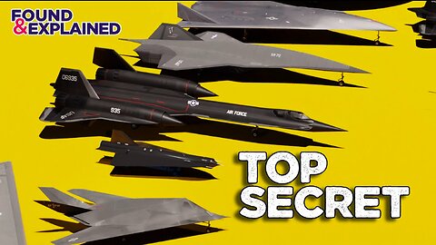11 Planes That "Don't Exist" - Darkstar, Aroura, TR-3b And More! MilTec by FoundAndExplained