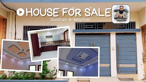 Brand New Double Storey House for Sale in Gulshan-e-Maymar - 120 Square Yards West Open