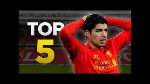 Luis Suarez's Top 5 Crazy Moments