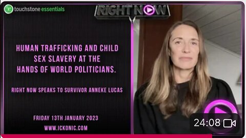 Human trafficking and child sex slavery at the hands of politicians - Anneke Lucas on Right Now