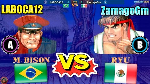 Street Fighter II': Champion Edition (LABOCA12 Vs. ZamagoGm) [Brazil Vs. Mexico]