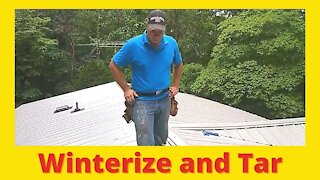 Metal Roof Maintenance, Step-by-step Complete Tarring Penetrations and What You Need To Watch For