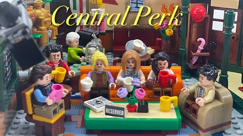 Friends Central Perk Coffee Shop Lego Ideas 21319 Unboxing and Build