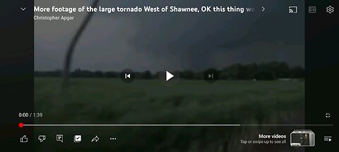 Tornado in Shawnee, OK