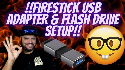 FIRESTICK USB FLASH DRIVE & ADAPTER SETUP GUIDE!! DATA TRANSFER EQUIPMENT SETUP GUIDE!! 2022!!