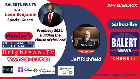 2024 Prophecy - Building the House of the Lord with Bishop Leon Benjamin