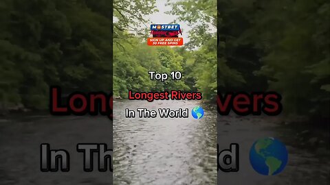 Top 10 Longest Rivers In The World 🌎🌎 #viral #top10 #world #viralshorts #river