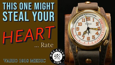 A Classic Field Watch, With a Twist... Vario 1918 Medic Review