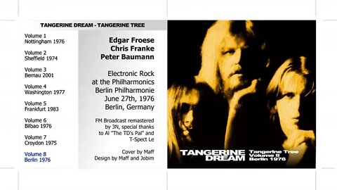 Tangerine Tree Volume 8: Berlin 1976 Tangerine Dream