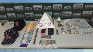 Dupla detida suspeita de tráfico de drogas no Jardim do Trevo em Gov. Valadares