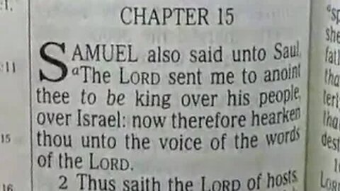 1 Samuel: Chapters 15-17