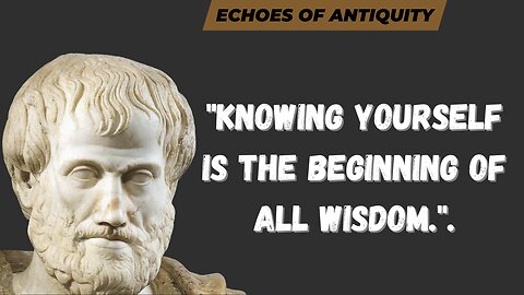 How I Found Wisdom: Aristotle's Teachings