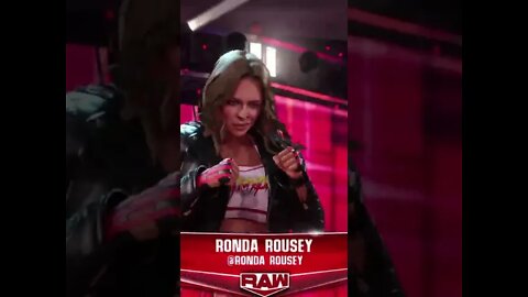 WWE 2k22 Rhonda Rousey Entrance