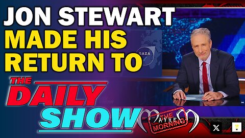 Jon Stewart returns to The Daily Show and ruffles the feathers of other lefties.