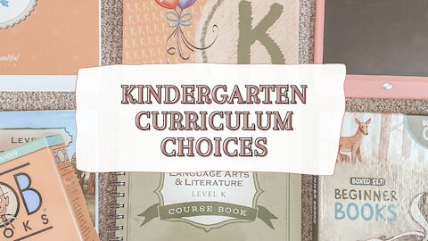 KINDERGARTEN HOMESCHOOL CURRICULUM CHOICES | 2020-2021 | WHAT WE'VE BEEN USING