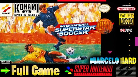 International Superstar Soccer Deluxe: Scenario Mode Clear - Super Nintendo (Full Game Walkthrough)