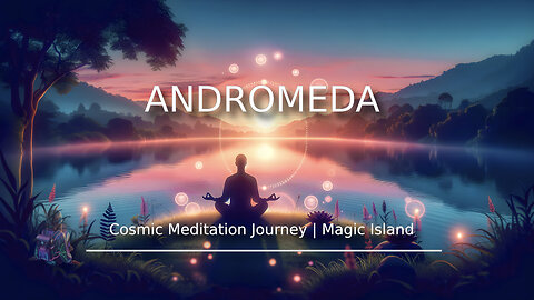 Andromeda 🎧 ~ Cosmic Meditation Journey | Magic Island