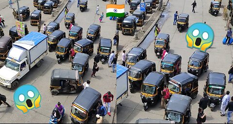 Indian Roads | Mumbai | Bandra railway station road