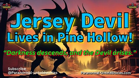 Jersey devil lives in Pine Hollow #jersey #jerseydevil #horrorstories #creepystories #urbanlegends