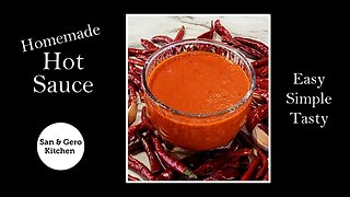 Homemade Hot Sauce Recipe