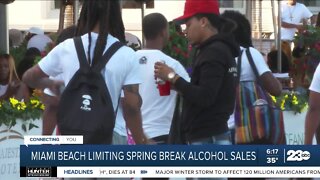 Miami Beach limiting Spring Break alcohol sales