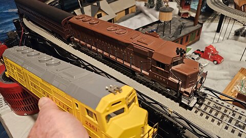 Williams Trains , Union Pacific FP45 to Pennsylvania SD45 Conversion