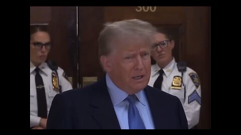 TRUMP❤️🇺🇸🥇ON DAY FIVE OF CIVIL TRIAL AT NEW YORK COURTHOUSE💙🇺🇸🏛️🌇⭐️