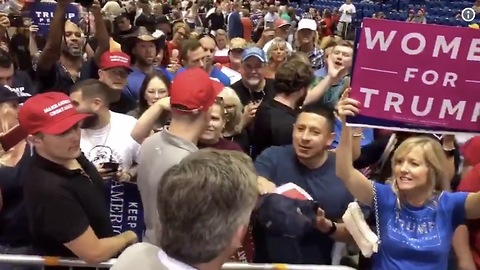 Acosta Who Many Said Feared For His Life At Trump Rally Was Taking Selfies With Crowd