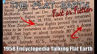 1958 Encyclopedia And the Flat Earth