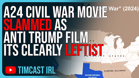 A24 Civil War Movie SLAMMED As Anti Trump Film, Its CLEARLY Leftist