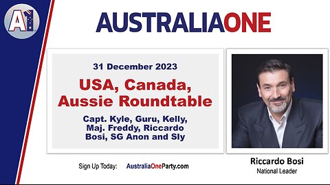 AustraliaOne Party - USA-Canada-Aussie Roundtable (31 December 2023)