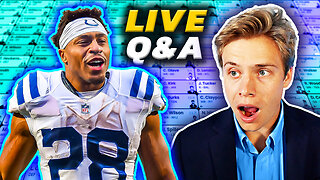 Answering Fantasy Football Questions! (Live)