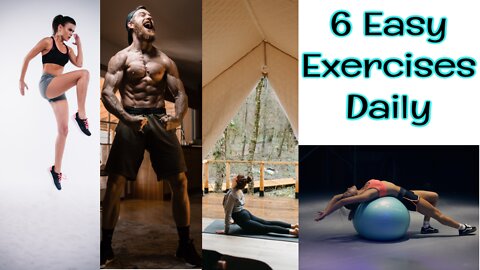 #6_Easy_Exercises_Daily #(World Health)