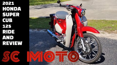 Honda Super Cub Ride and Review.