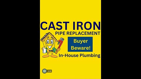 Cast Iron Pipe Replacement Buyer Beware of Companies Just Replacing Gut or Main Sewer Lines Only