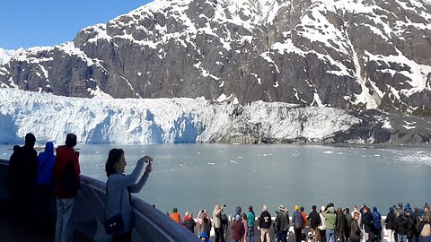 Glacier bay Alaska from the Ship | Cruise Ship passenger