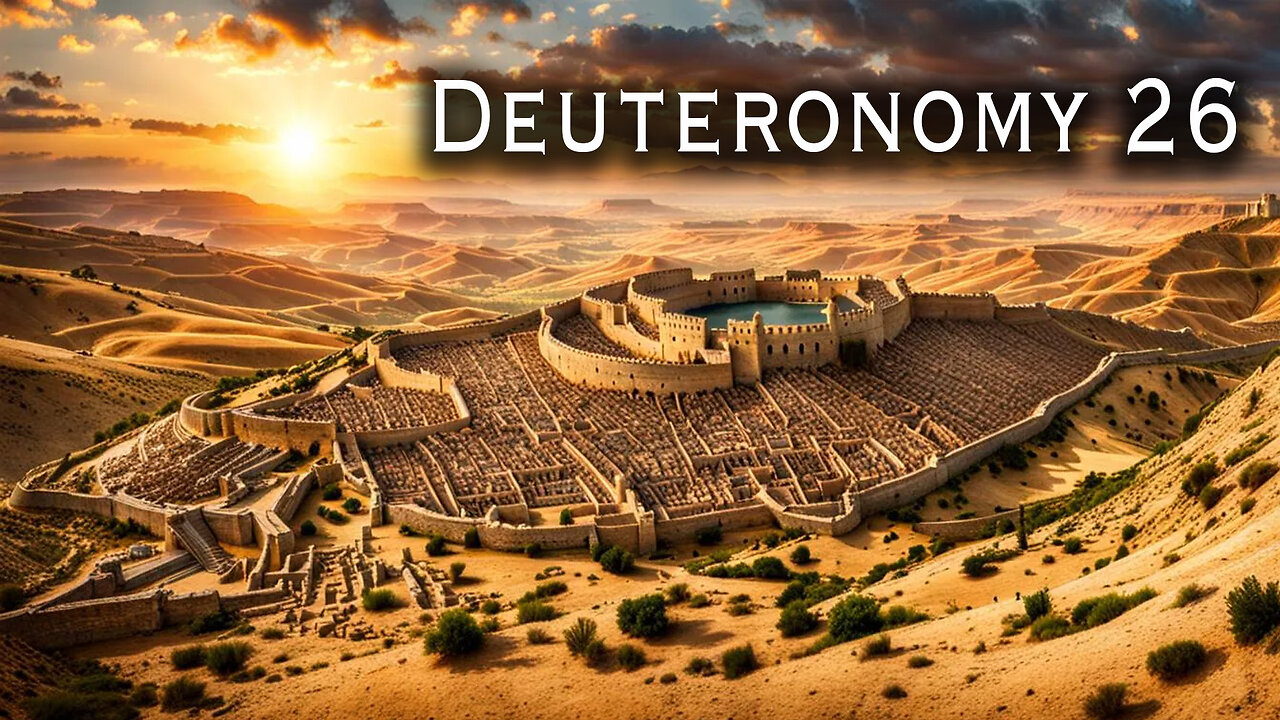 Deuteronomy Chapter 26 | Pastor Anderson