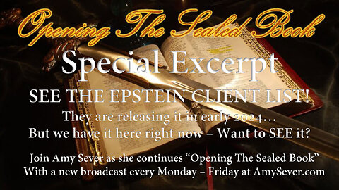 12/19 Amy Sever SPECIAL EXCERPT - SEE THE EPSTEIN CLIENT LIST!