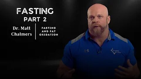 Dr Chalmers Path to Pro - Fasting Part 2