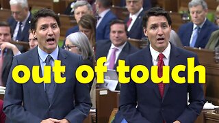 Canadians are out of money, Trudeau is out of touch and out of the country
