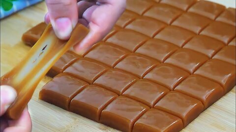 With Only 3 Ingredients, Easy And Delicious! Caramel Candy