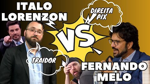 Italo Lorenzon VS Fernando Melo! #treta #direitapix #fernandotraira