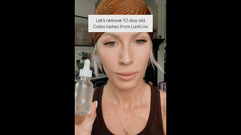 How to gently remove DIY lash extensions