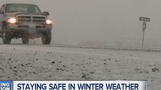 Staying safe in winter driving