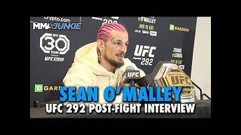Sean O'Malley Octagon Interview | UFC 292