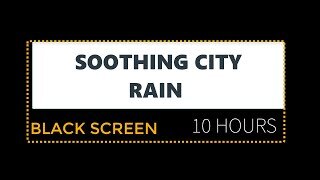 10 HOURS Gentle Rain at Night, Rain, Raining. Soothing Rain for Sleep, Noise Block, Meditation Study