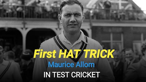 New ! First Hat Trick In Test Cricket | On This Day | 13sports