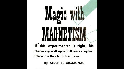 Paul Karl Feyerabend - Felix Ehrenhaft - Magic with Magnetism - Anything can go (1993)